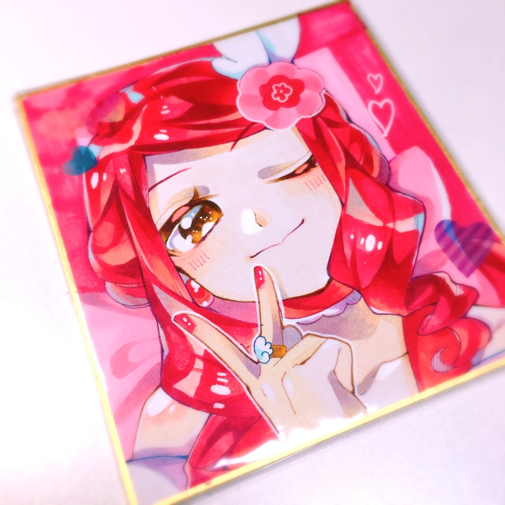 色紙 イラスト