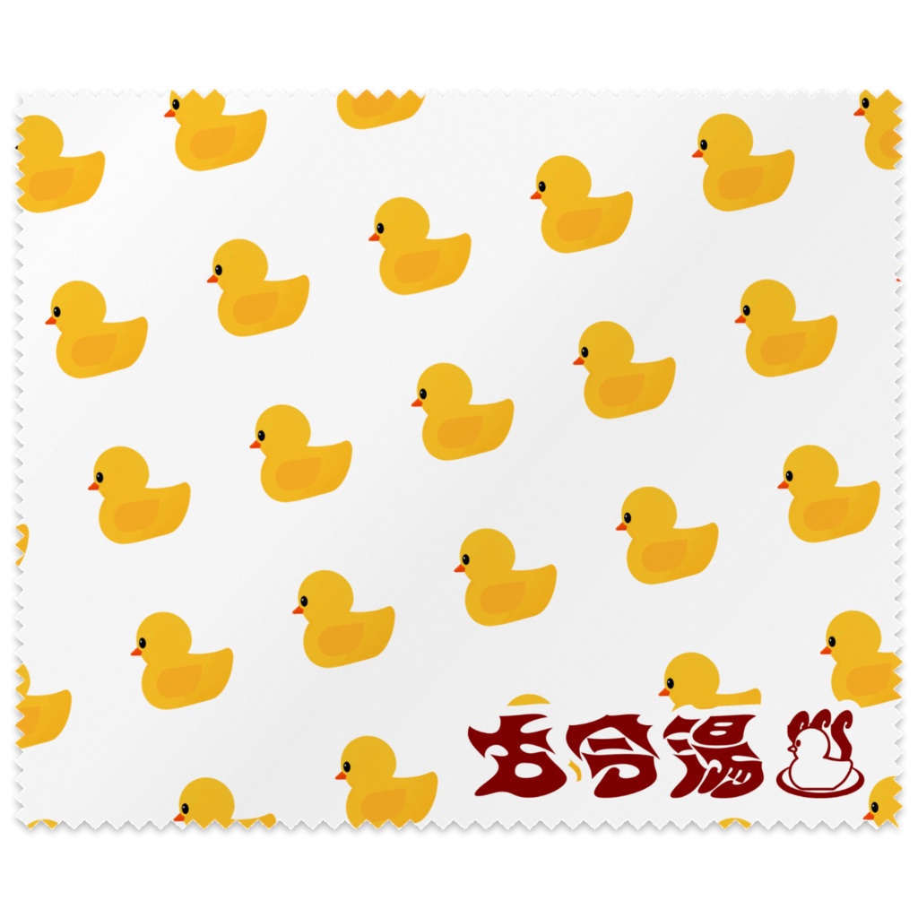 古今湯　サウナ　メガネ拭き