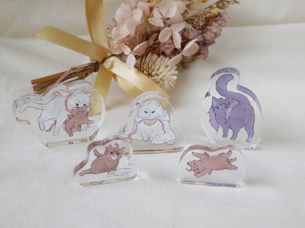 仔猫サンにゃアクスタ(単品orポスカセット)