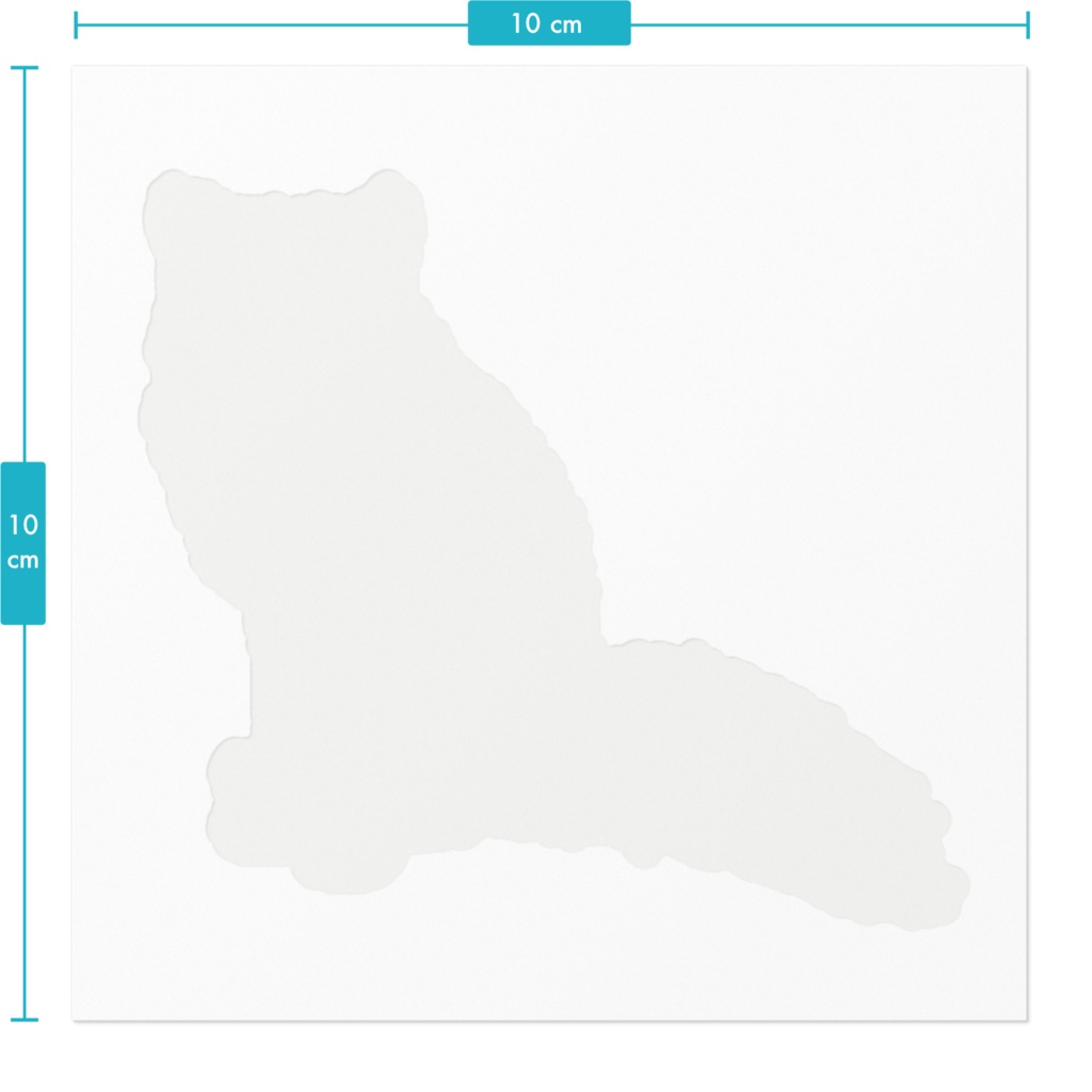 キタキツネ‐ステッカー