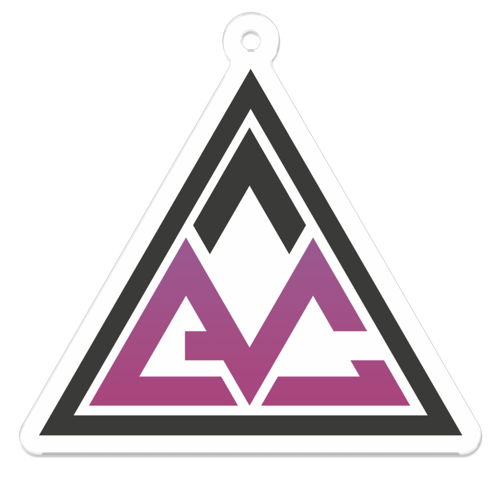 V.B.Cロゴ アクリルキーホルダー(コーティング)