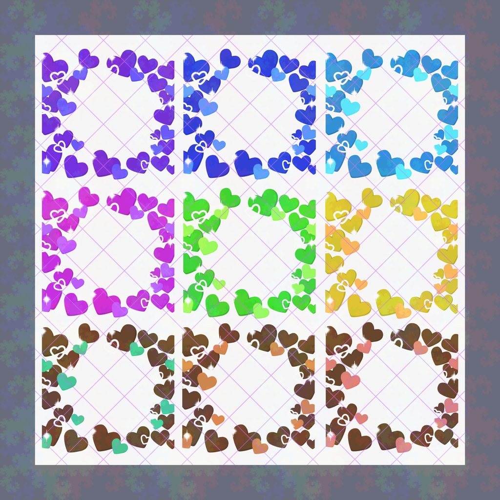 【無料素材】あふおも・しらす・パイ投げとかに使えそうなアイコンリング集【IRIAM素材】