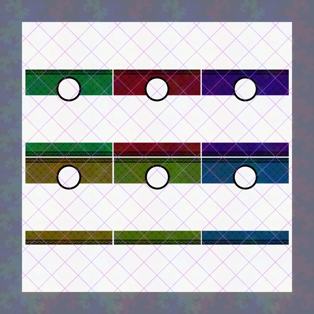 【有料素材】リザルトフレーム~ゴシック~【IRIAM素材】