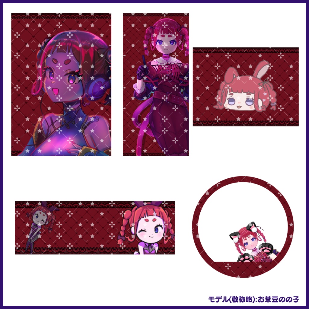 【有料素材】置くだけで本格的に!? デジタルグッズセット ゴシック編【返礼品◎】