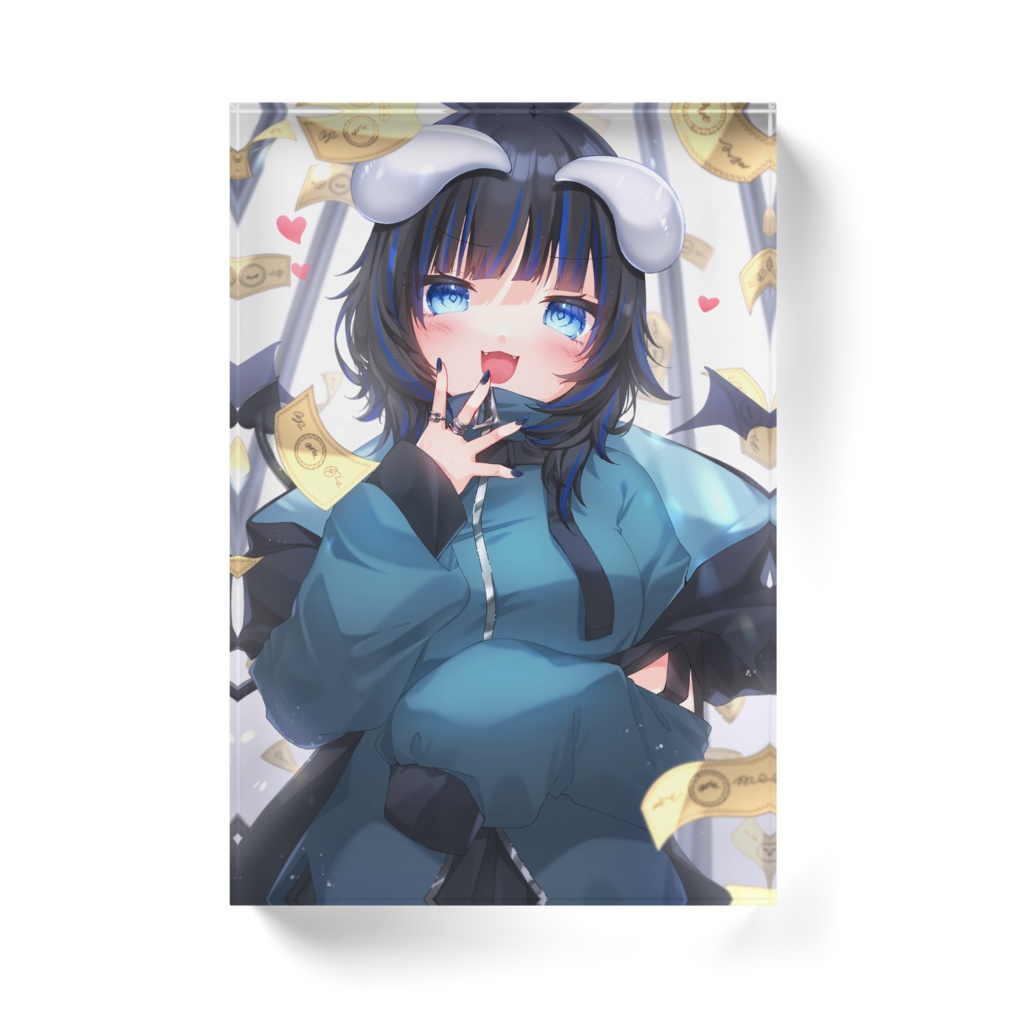 黒崎ゆみ アクリルブロック - 100x148mm