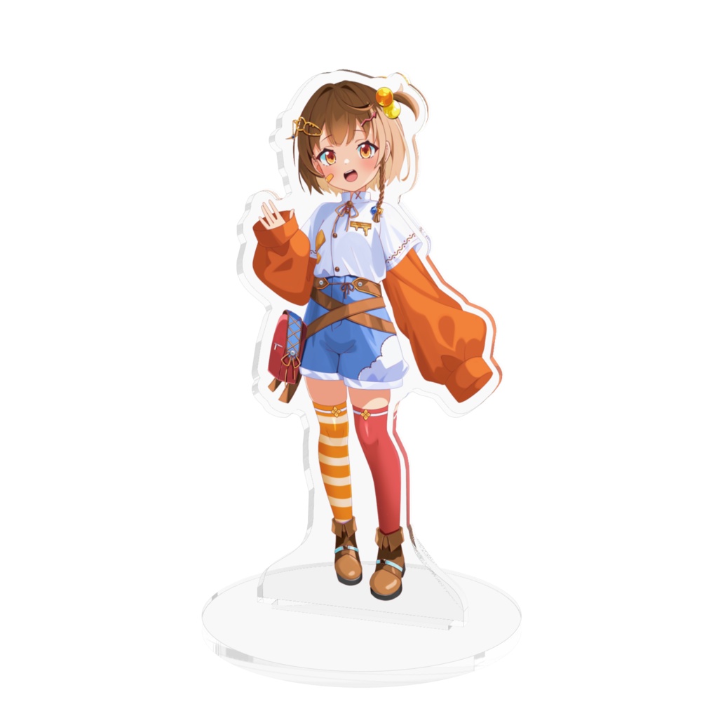 【まかぱれ!】アクリルフィギュア100mm/もとよしたくみ