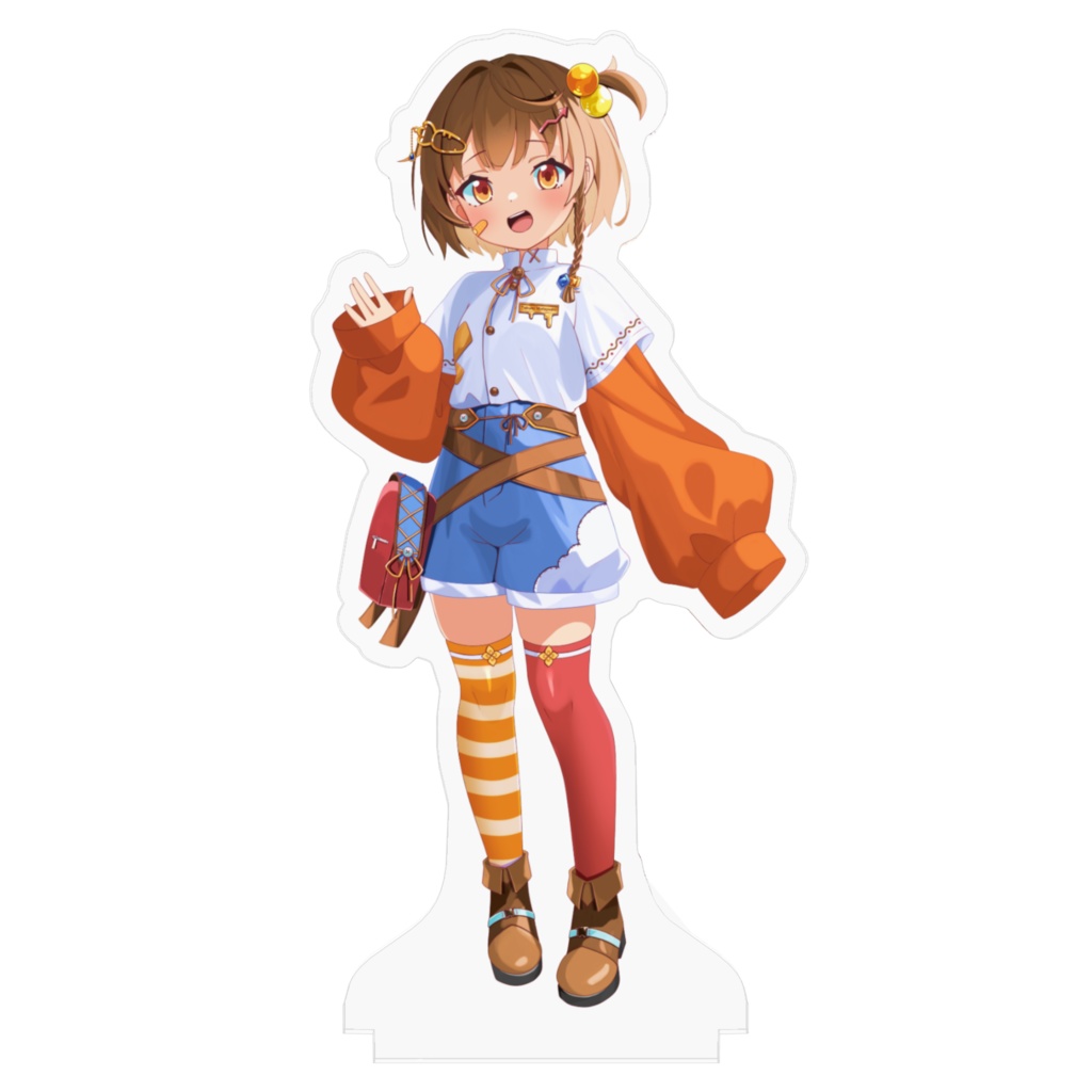 【まかぱれ!】アクリルフィギュア100mm/もとよしたくみ