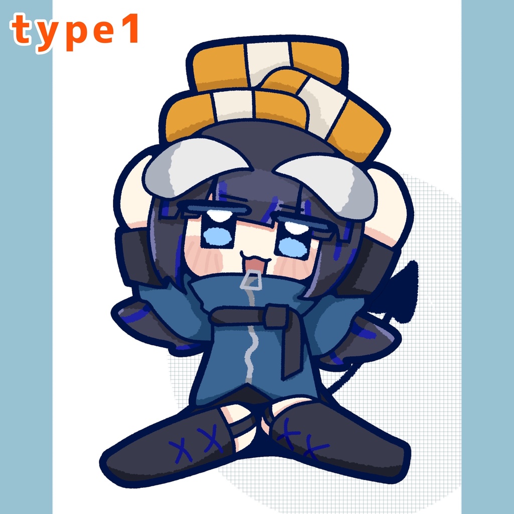 黒崎ゆみ スマホステッカー - 縦