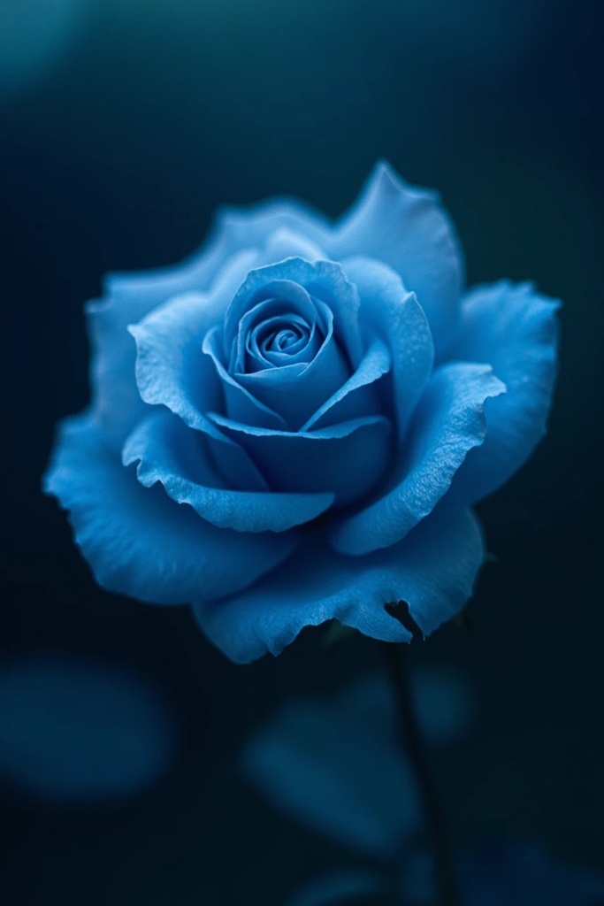 【特別コレクション】Blue Rose - Elegance Collection - 高精細デジタルアート 8枚セット (商用利用ライセンス付)