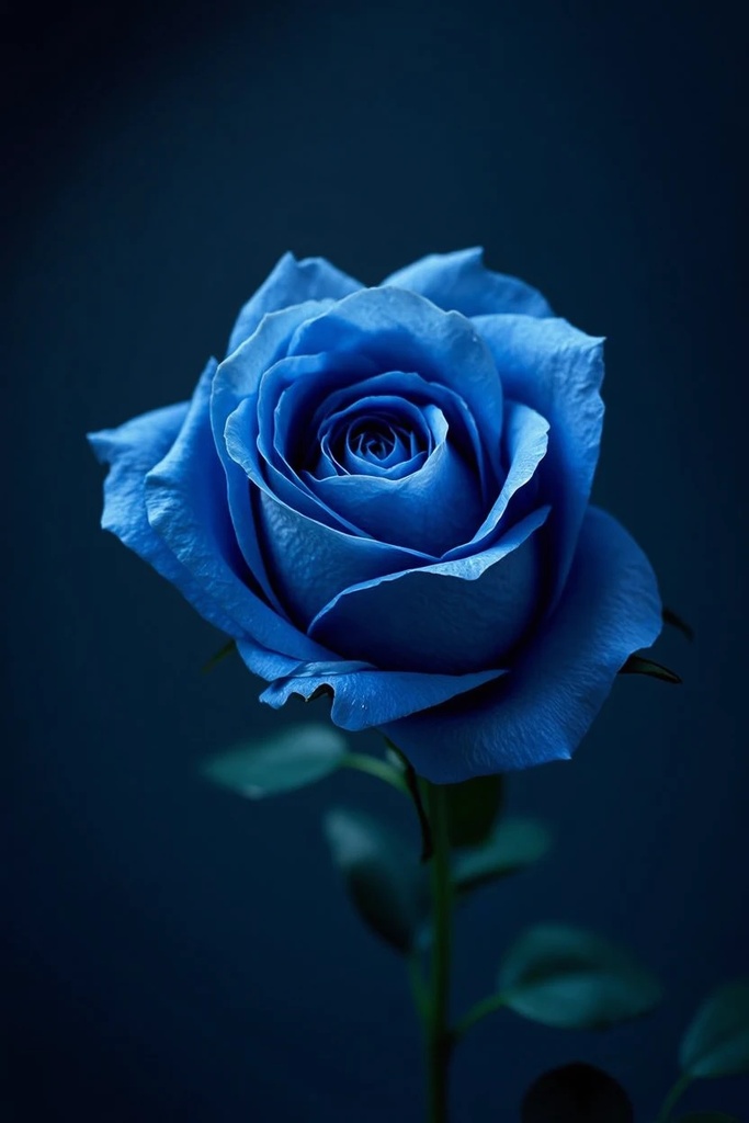 【特別コレクション】Blue Rose - Elegance Collection - 高精細デジタルアート 8枚セット (商用利用ライセンス付)