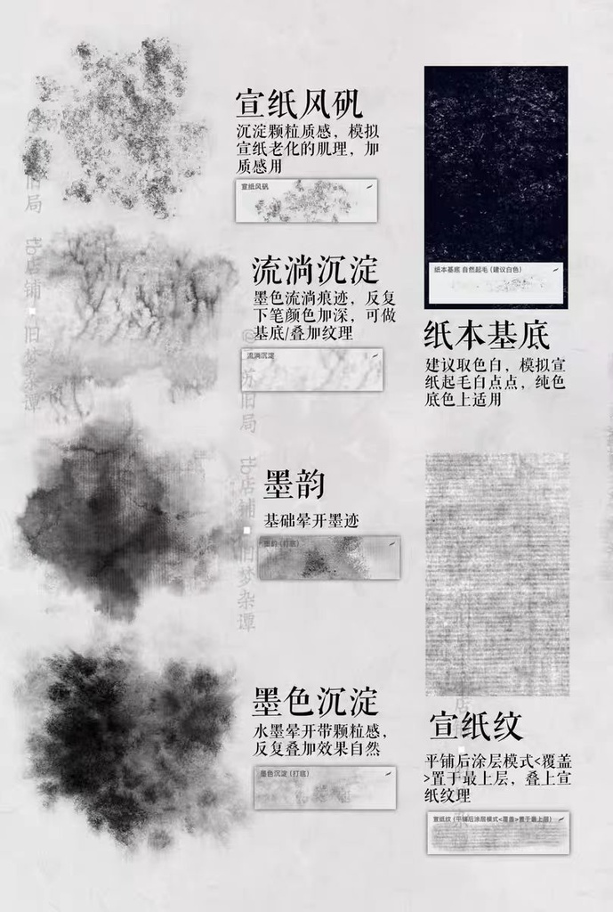 Procreateブラシ インク 57+14本