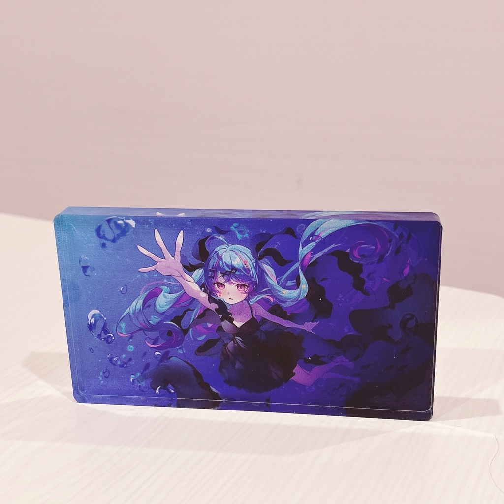 〚1周年記念グッズ〛深海少女アクリルブロック✩夢咲みう✩