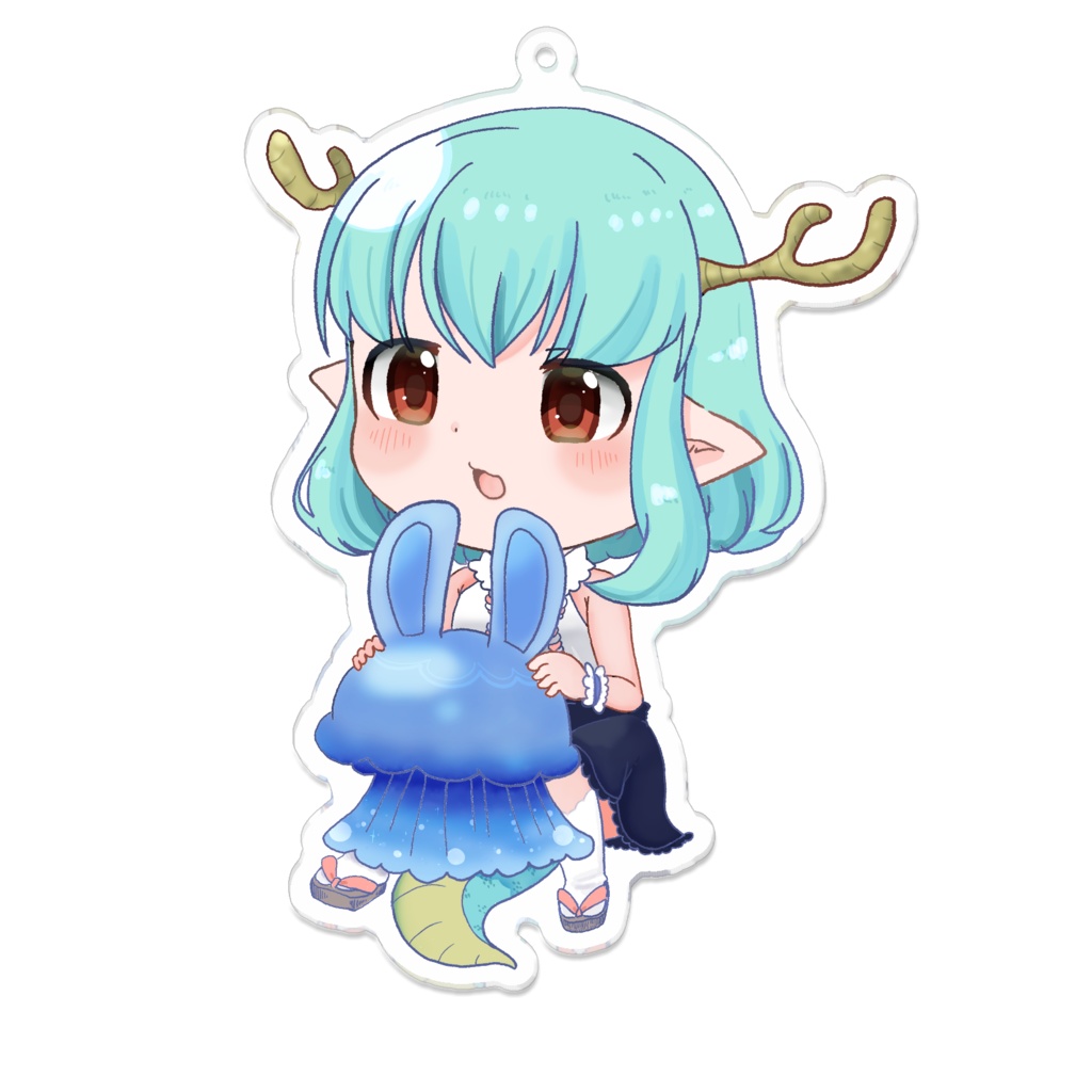 うさくらげといのりちゃ