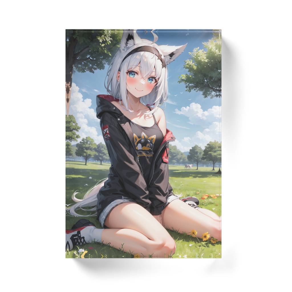 白上フブキ アクエリブロック ホワイトタイプ