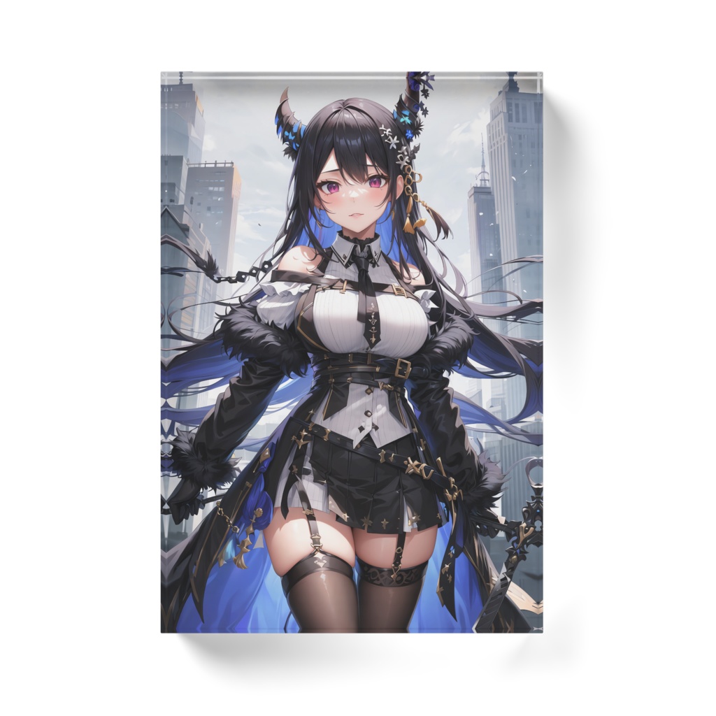 ネリッサ・レイブンクロフト アクリルブロック ホワイトタイプ