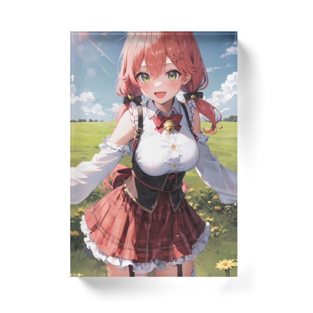 さくらみこ アクリルブロック ホワイトタイプ