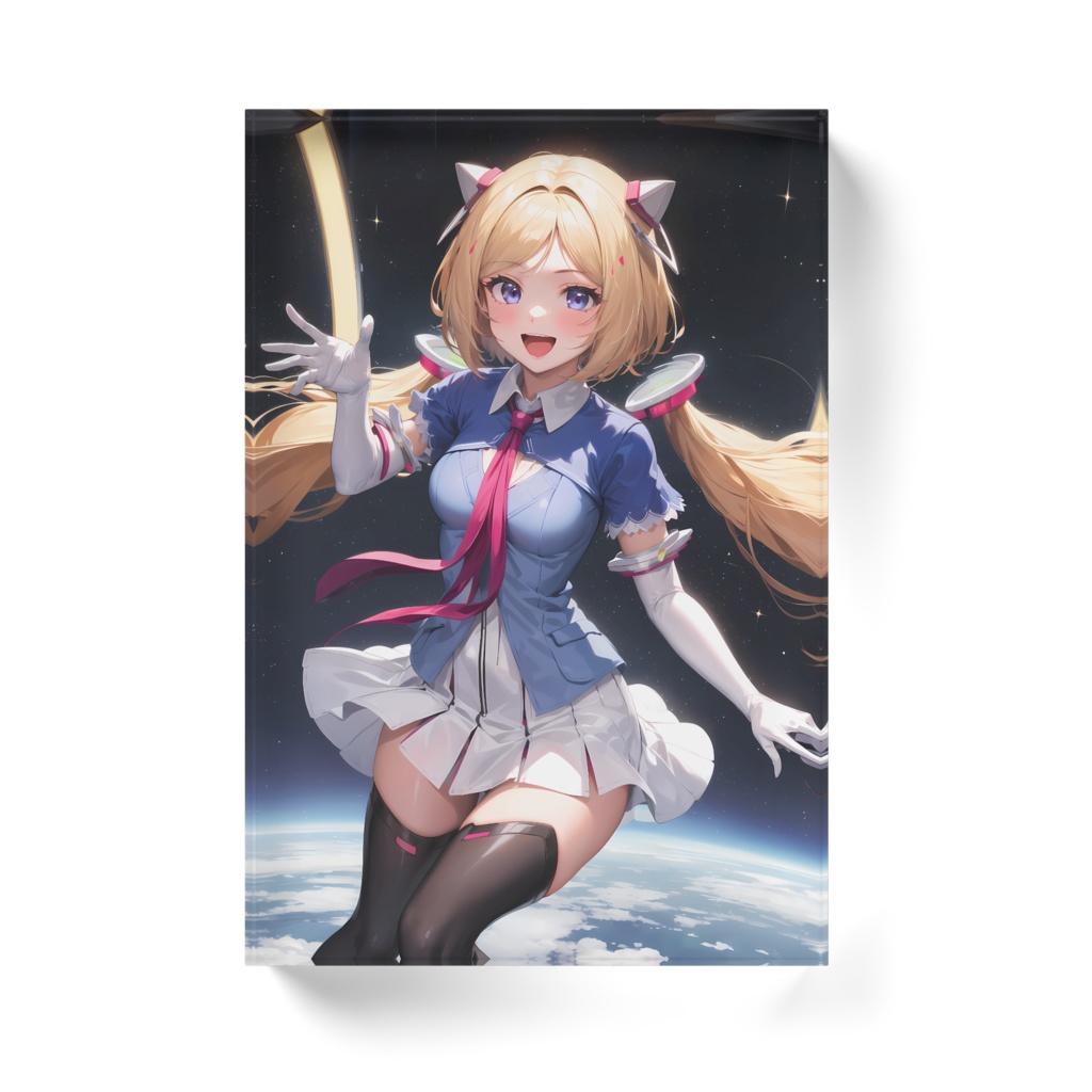 アキ・ローゼンタール アクリルブロック ホワイトタイプ