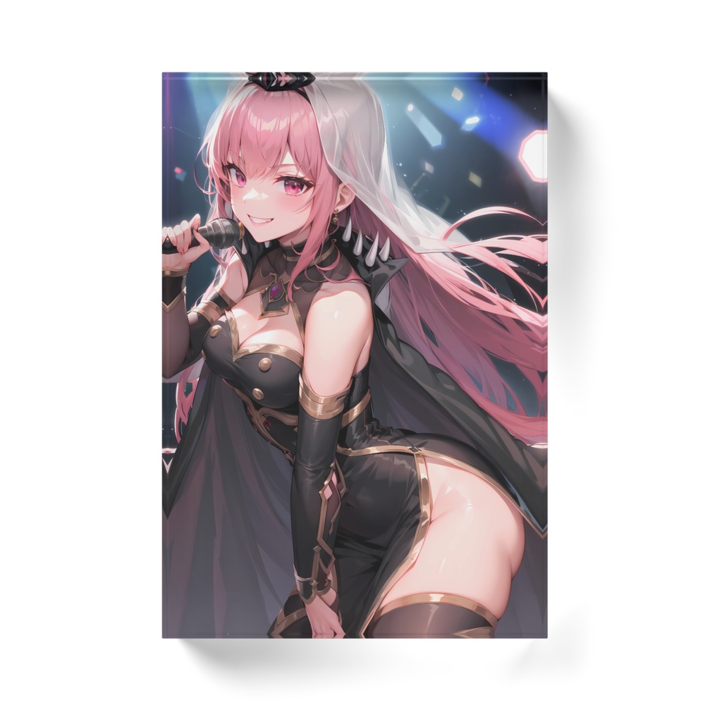 Mori Calliope アクリルブロック ホワイトタイプ