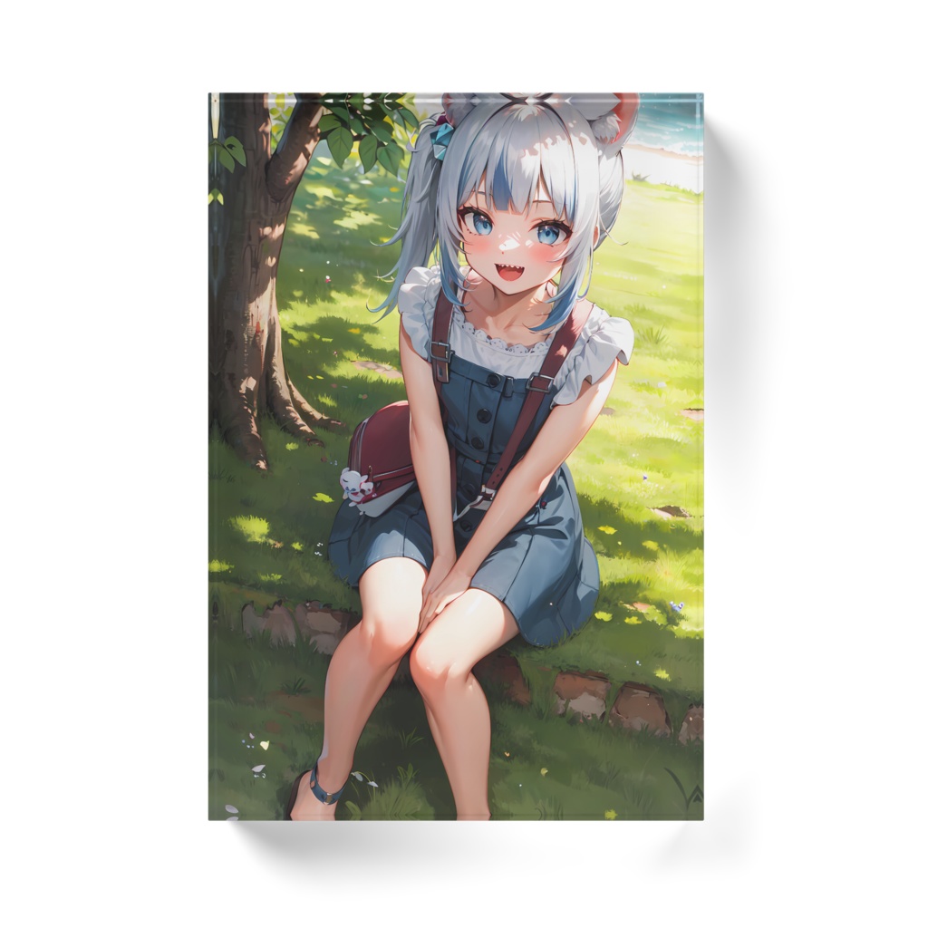 がうる・ぐら アクリルブロック ホワイトタイプ