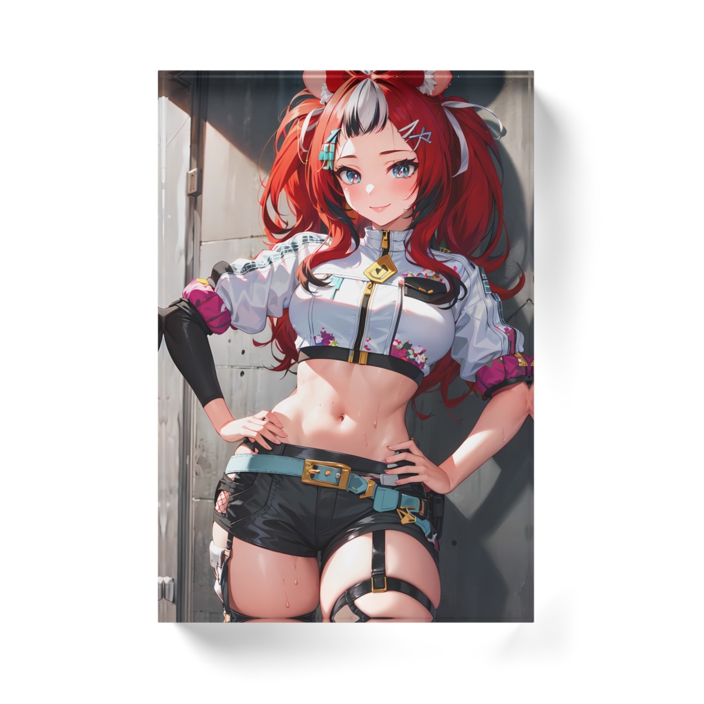 ハコス・ベールズ アクリルブロック ホワイトタイプ