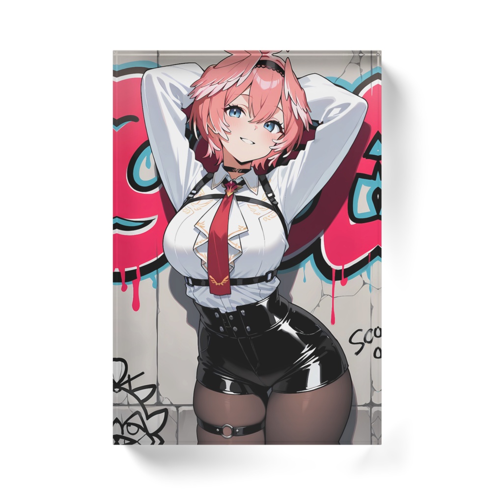 鷹嶺ルイ アクリルブロック ホワイトタイプ