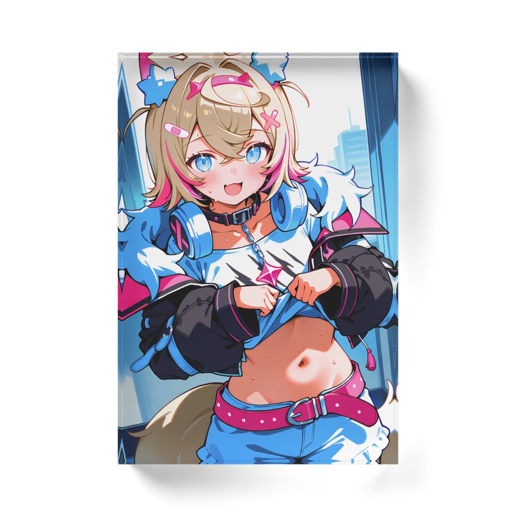 モココ・アビスガード アクリルブロック ホワイトタイプ