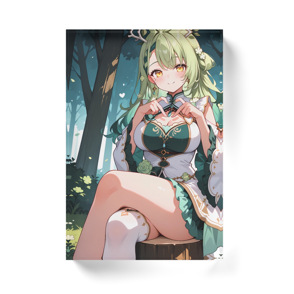 セレス・ファウナ アクリルブロック ホワイトタイプ