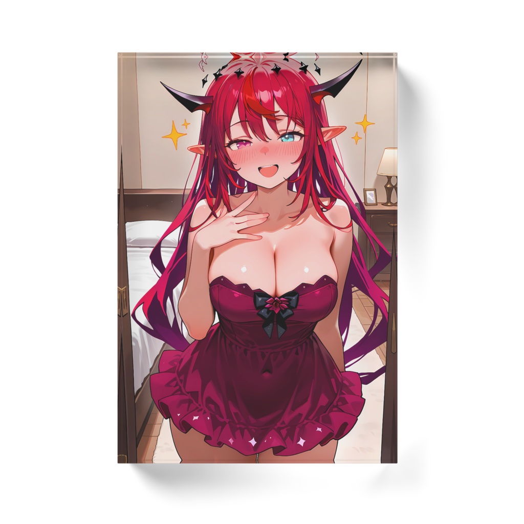 IRyS アクリルブロック ホワイトタイプ