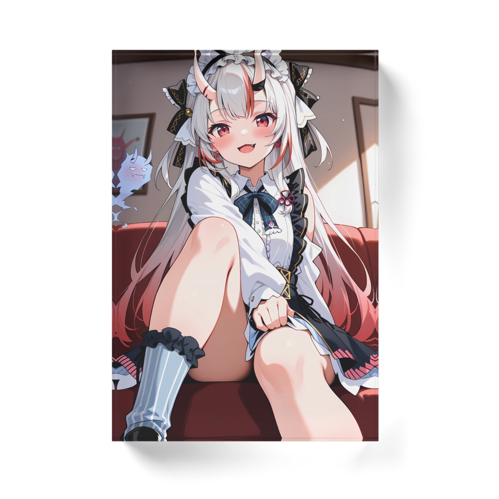 百鬼あやめ アクリルブロック ホワイトタイプ