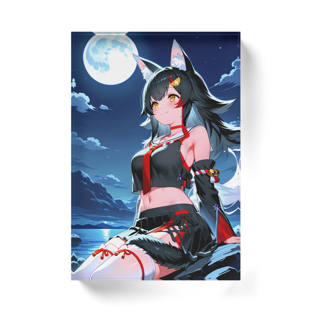 大神ミオ アクリルブロック ホワイトタイプ