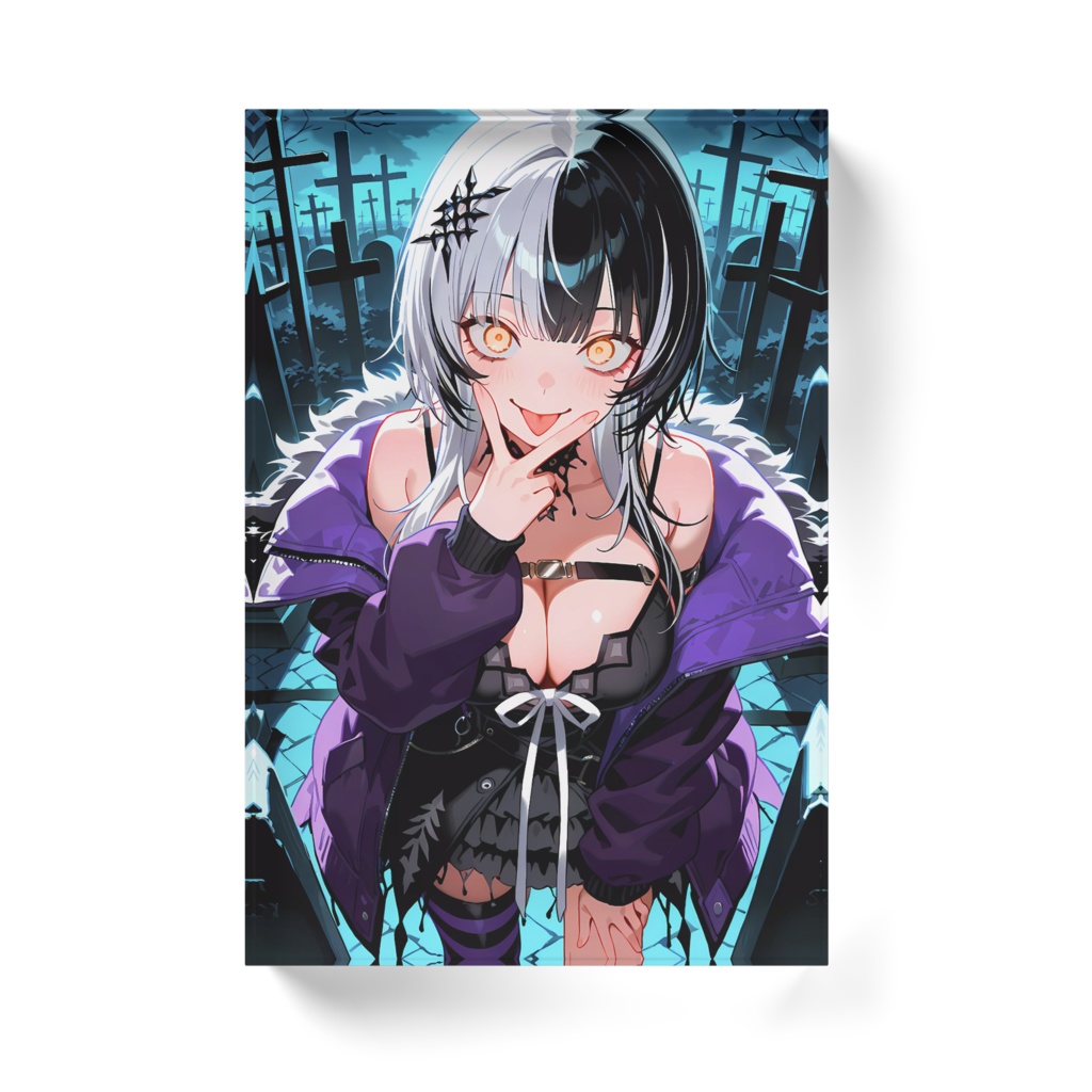 シオリ・ノヴェラ アクリルブロック ホワイトタイプ