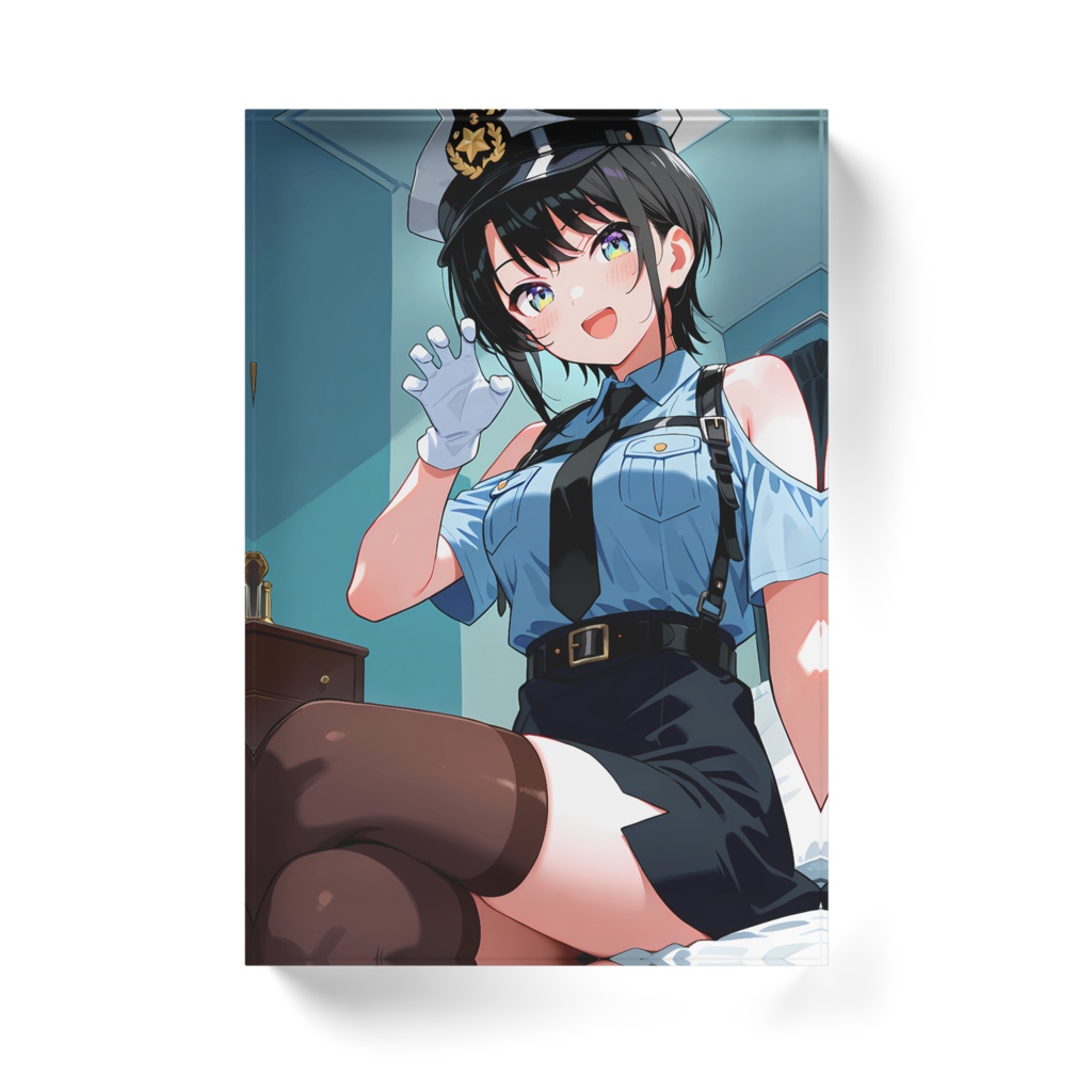 大空スバル アクリルブロック ホワイトタイプ