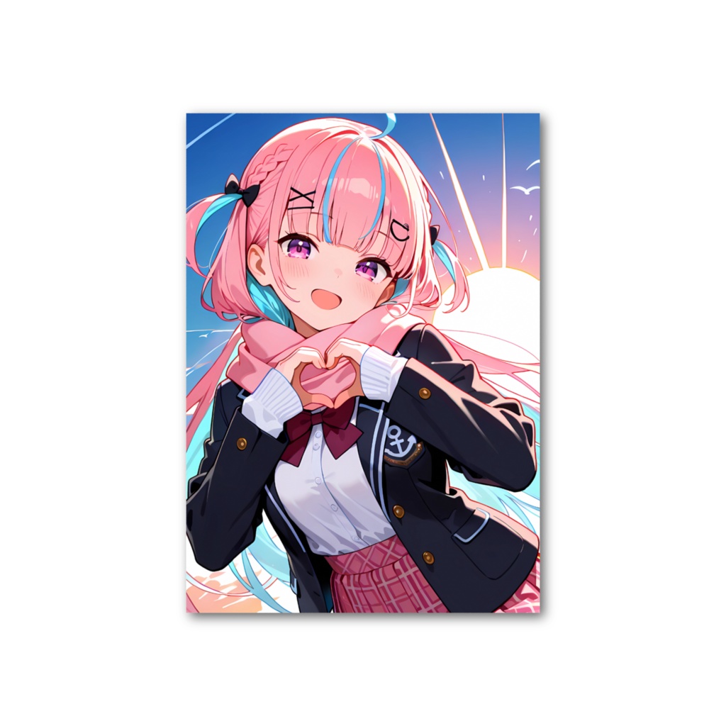 湊あくあ フォト風カード