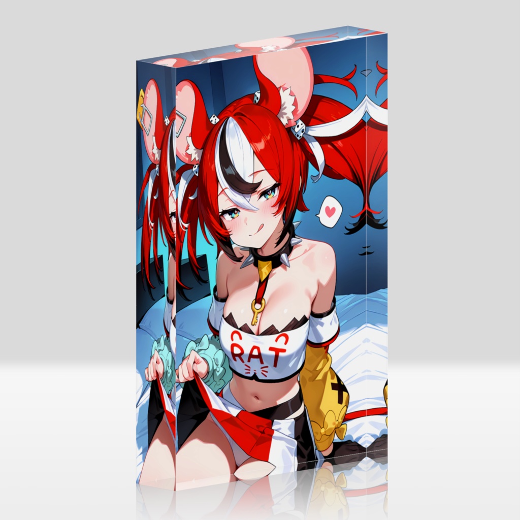 ハコス・ベールズ アクリルブロック ホワイトタイプ