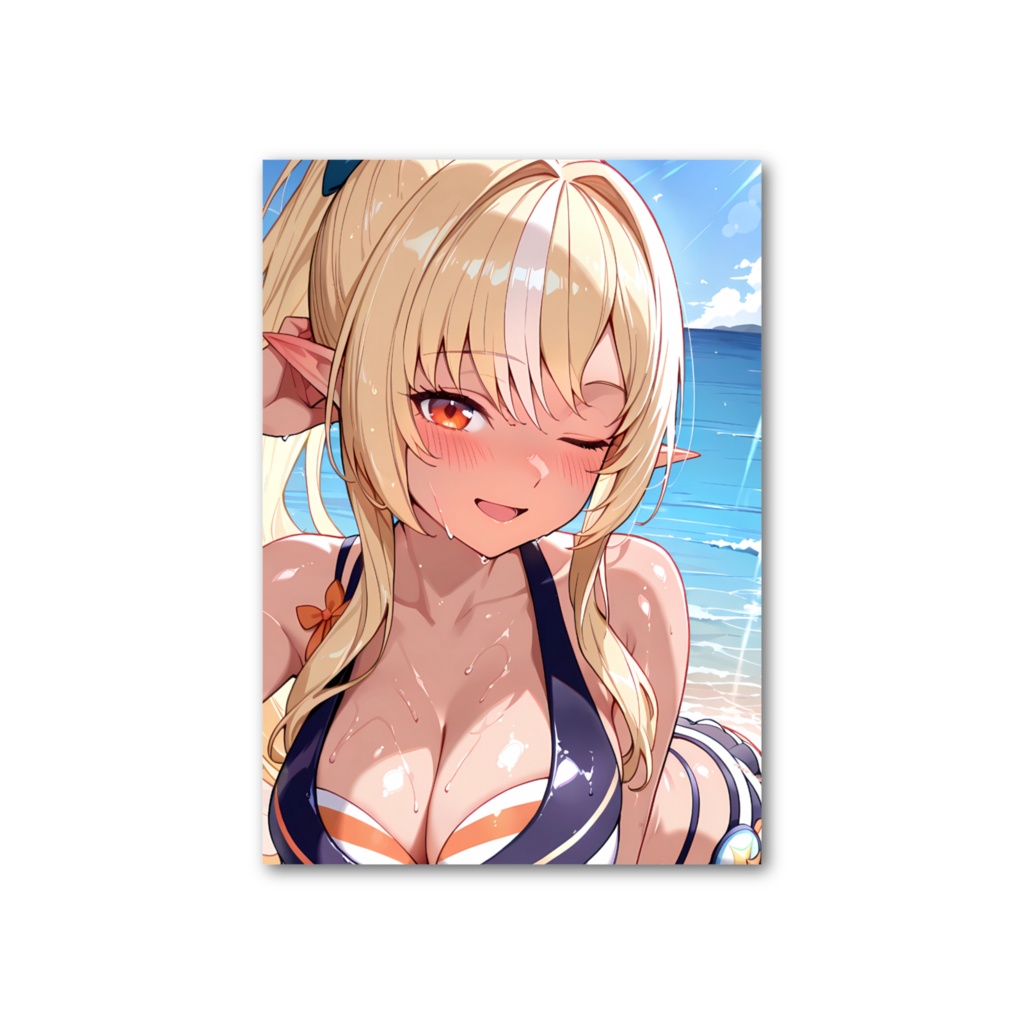 不知火フレア フォト風カード