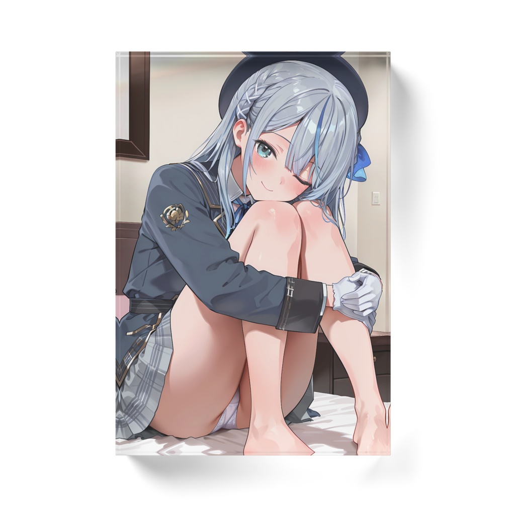 雨海ルカ アクリルブロック ホワイトタイプ