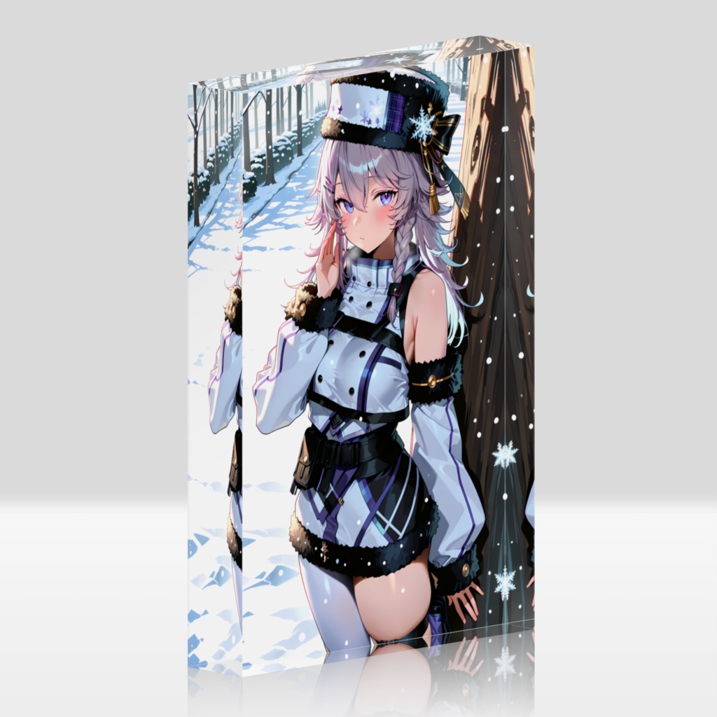 ヌン・ボラ アクリルブロック ホワイトタイプ