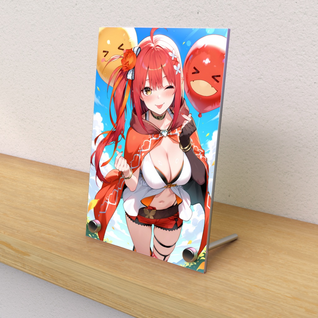 心白てと アクリルフォトパネル オーロラ