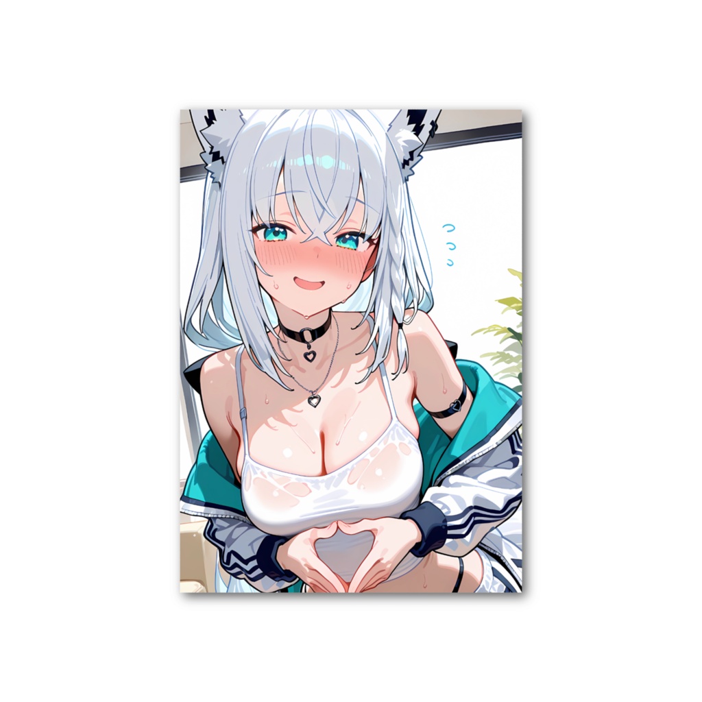 白上フブキ フォト風カード