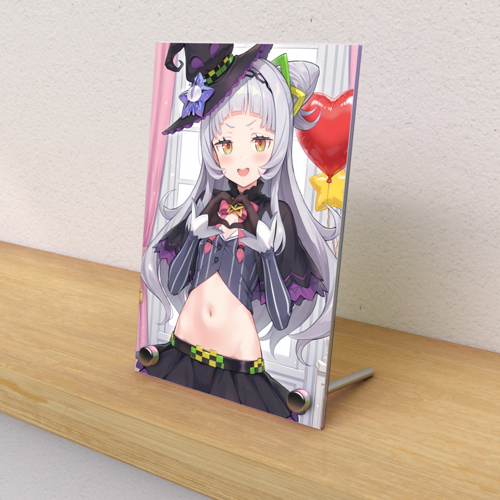 紫咲シオン アクリルフォトパネル オーロラ