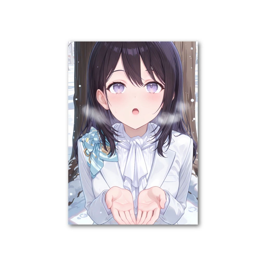 風白ゆき フォト風カード