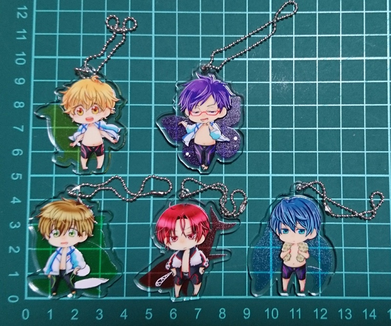 Free! アクリルキーホルダー