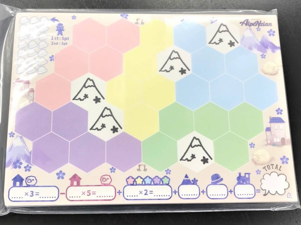 アルペンツィアン 追加プレイヤーシート