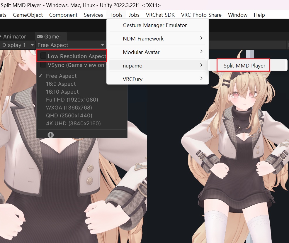 Split MMD Player