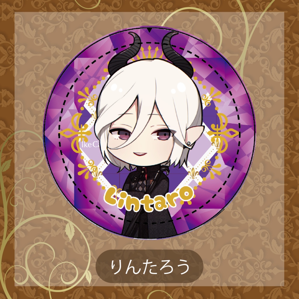 第14回 IkeCafe 「IkeCafe王子」結コラボグッズ 缶バッチ