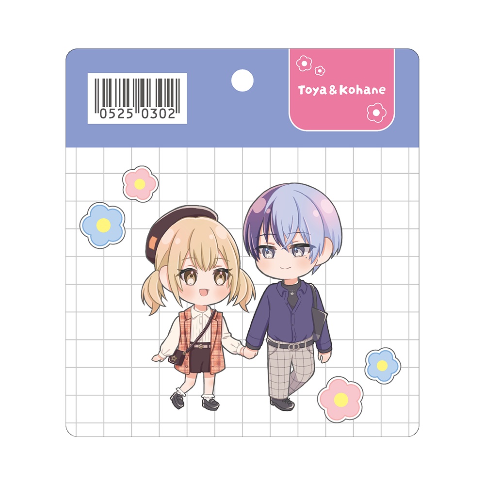 冬こは おでかけアクリルスタンド