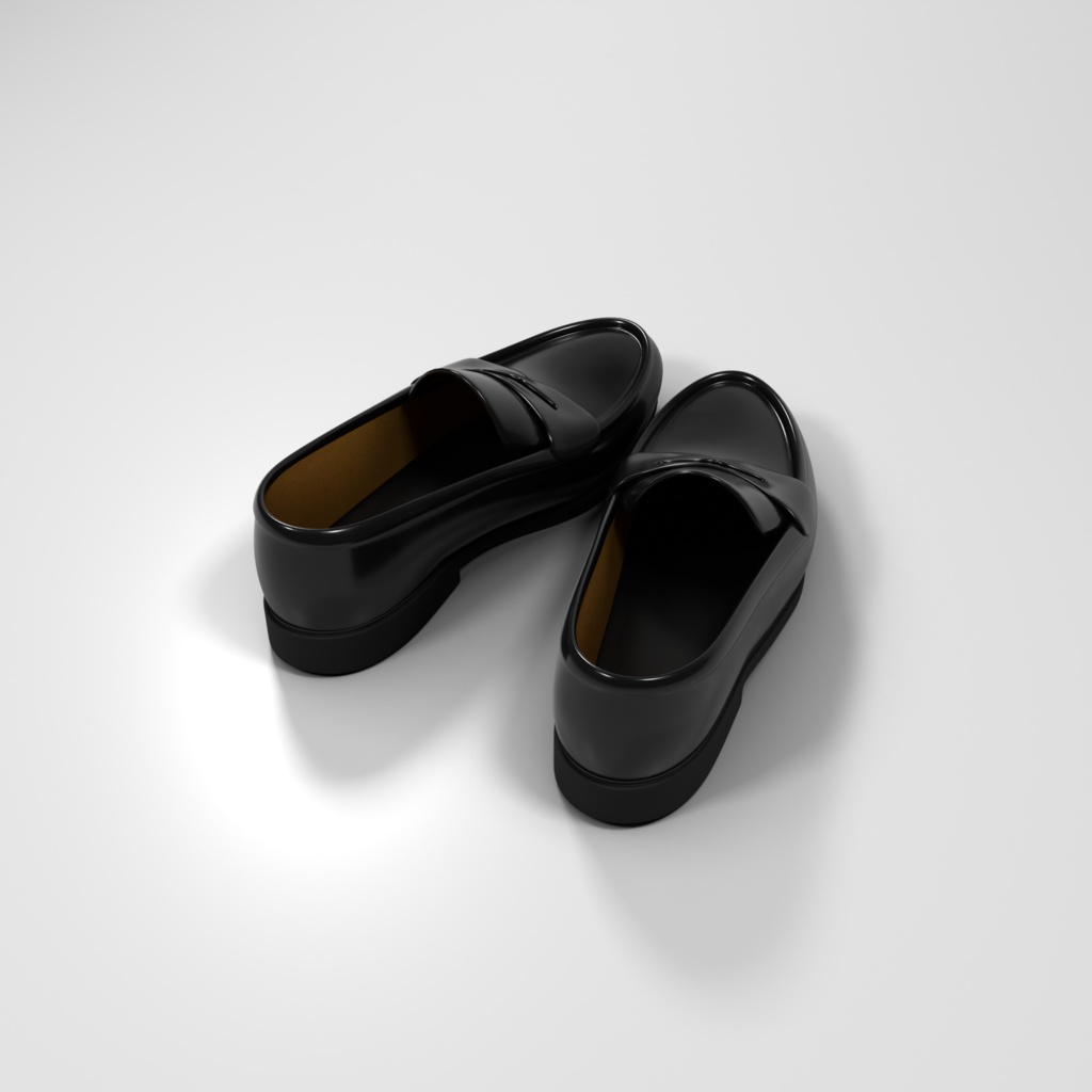 【ローファー】3Dモデル Loafer