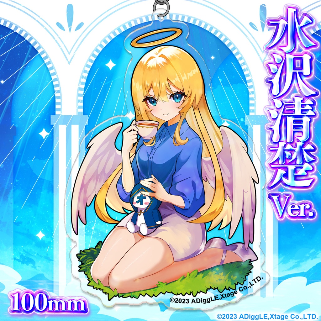 【2周年記念】★期間限定再販★ 水沢オペラ 水沢サイコ?or 水沢 清楚?アクリルキーホルダー