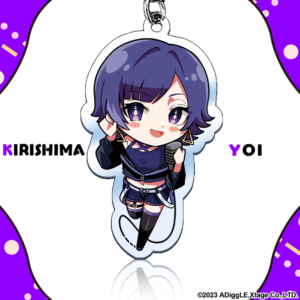 SDアクリルキーホルダー【4種類】