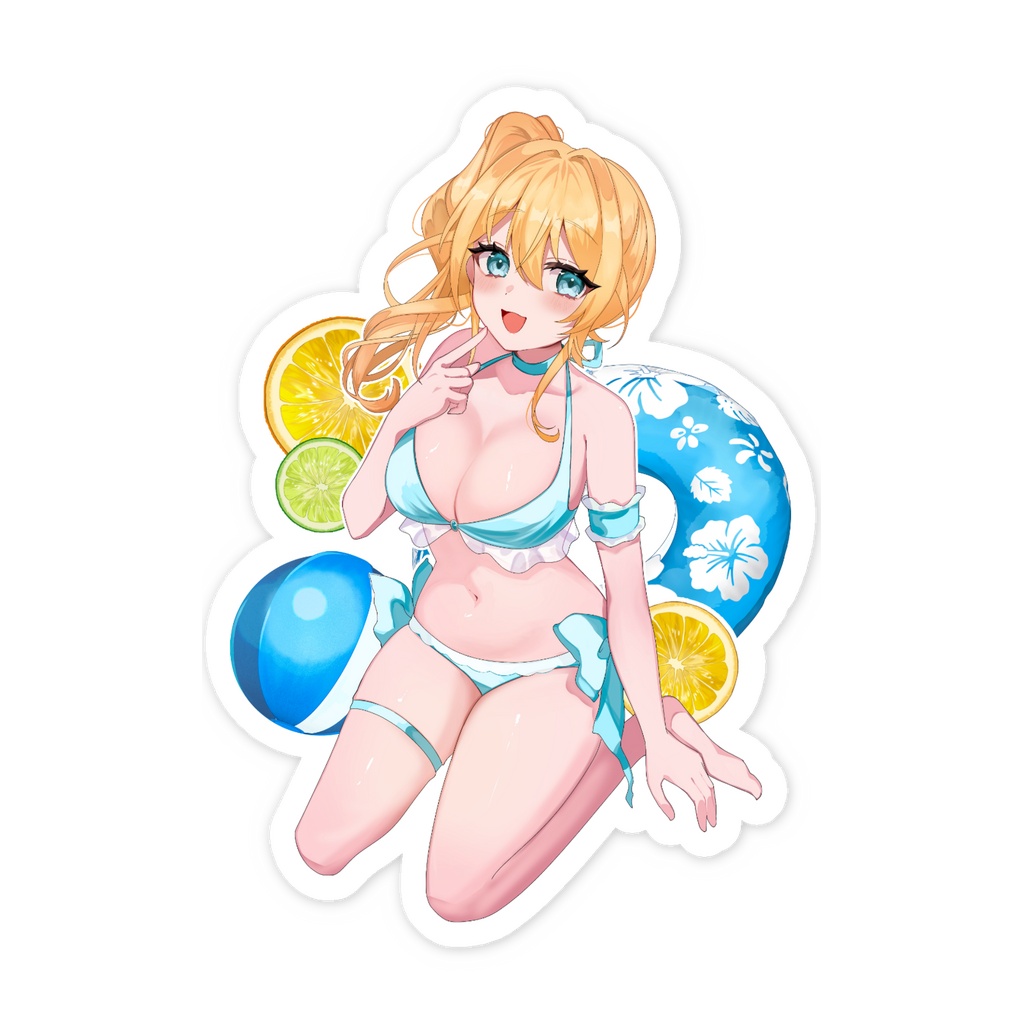 【水沢オペラ】水着スマホステッカー【2026夏限定】